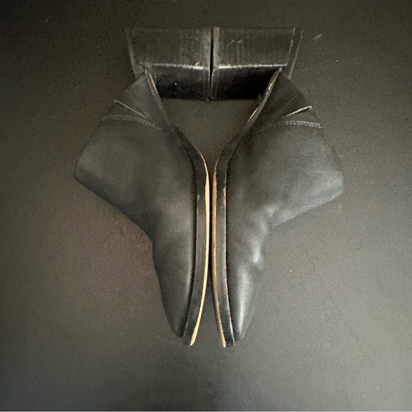 Madewell The Macarro Mule in True Black Block Heel Slip On Size Women 8.5 Clogs - Picture 7 of 9